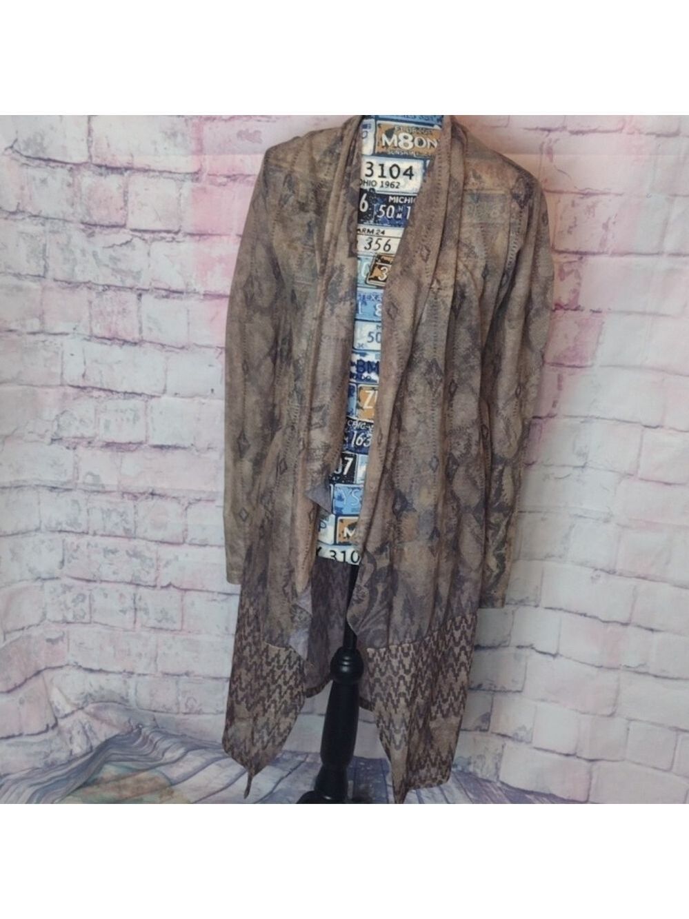 GUESS BY MARCIANO - Xander gold open cardigan size XS